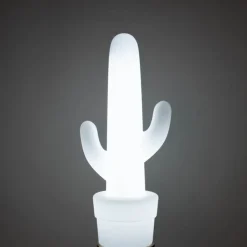 Newgarden Gartenbeleuchtung|Led-Außenleuchten*Outdoor-Stehleuchte Weiß inkl. LED IP65 - Kaktus