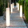 Newgarden Gartenbeleuchtung|Led-Außenleuchten*Outdoor-Stehleuchte weiß inkl. LED IP65 Wiederaufladbar RGBW - Fity