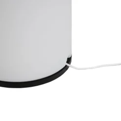 Newgarden Gartenbeleuchtung|Led-Außenleuchten*Outdoor-Stehleuchte weiß inkl. LED IP65 Wiederaufladbar RGBW - Fity