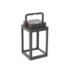 QAZQA Gartenbeleuchtung|Led-Außenleuchten*Outdoor-Tischleuchte dunkelgrau inkl. LED-Akku - Yara