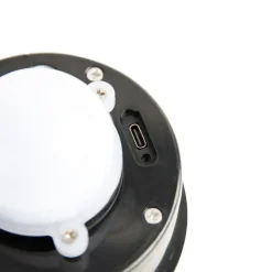 QAZQA Gartenbeleuchtung|Led-Außenleuchten*Outdoor-Tischleuchte weiß inkl. LED 3-stufig dimmbar wiederaufladbar und Solar - Ferre