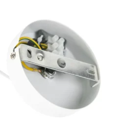 QAZQA Pendelleuchten|Wohnzimmerlampen*Pendelleuchte im Landhausstil weiß mit Rattan - Rattan