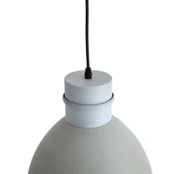 QAZQA Pendelleuchten|Wohnzimmerlampen*Pendelleuchte im Landhausstil grau - Dory