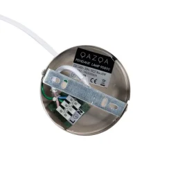 QAZQA Pendelleuchten|Wohnzimmerlampen*Pendelleuchte im Landhausstil weiße Kugel 35cm - Corda