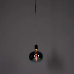 QAZQA Deckenstrahler|Aufbaustrahler*Pendelleuchte mit Schienenaufhängung schwarz inkl. LED G220 - Cavalux