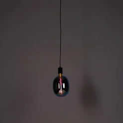 QAZQA Deckenstrahler|Aufbaustrahler*Pendelleuchte mit Schienenaufhängung schwarz inkl. LED G170 - Cavalux