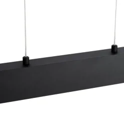 QAZQA Professional Led-Pendelleuchten|Pendelleuchten*Pendelleuchte schwarz inkl. LED 3-Stufen-Dimmbar 2700-4000K mit Dip-Schalter - Keane