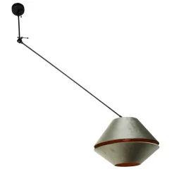 QAZQA Pendelleuchten|Wohnzimmerlampen*Pendelleuchte Schwarz mit Doppeltem Samtlampenschirm Grün mit Goldener Innenseite - Blitz