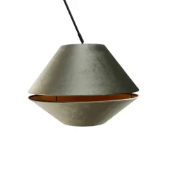 QAZQA Pendelleuchten|Wohnzimmerlampen*Pendelleuchte Schwarz mit Doppeltem Samtlampenschirm Grün mit Goldener Innenseite - Blitz