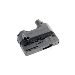 QAZQA Deckenstrahler|Aufbaustrahler*Pendelleuchtenadapter für 3-Phasen-Schiene schwarz - 3-phasig