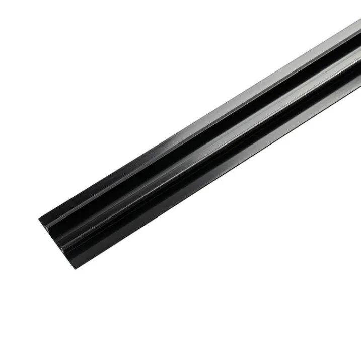 QAZQA Deckenstrahler|Aufbaustrahler*1-Phasen Schienenabdeckung schwarz 87 cm - Iconic