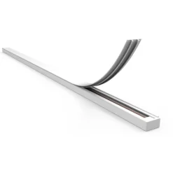 QAZQA Deckenstrahler|Aufbaustrahler*1-Phasen Schienenabdeckung weiß 87 cm - Iconic