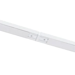 QAZQA Schlafzimmerlampen|Küchenlampen*1-Phasen-Schienensystem mit 3 Strahlern und Hängelampen weiß - Cavalux Jeana