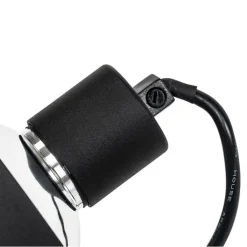 QAZQA Deckenstrahler|Aufbaustrahler*1-phasiger Schienenstrahler schwarz - Iconic Go