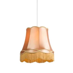QAZQA Schlafzimmerlampen|Küchenlampen*Retro Hängelampe gold 45 cm - Granny
