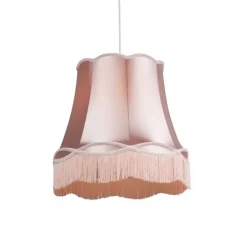 QAZQA Pendelleuchten|Wohnzimmerlampen*Retro Hängelampe pink 45 cm - Granny