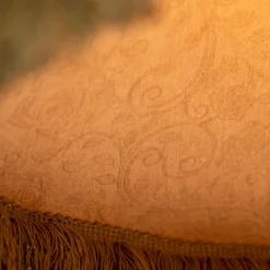 QAZQA Pendelleuchten|Wohnzimmerlampen*Retro hängende Lampe grüner Samt mit Rüschen - Frills