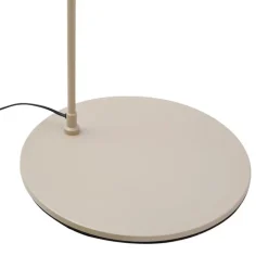 QAZQA Stehlampen|Wohnzimmerlampen*Retro Stehlampe Beige mit weißer Innenseite - Triangolo