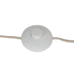 QAZQA Stehlampen|Wohnzimmerlampen*Retro Stehleuchte Beige mit mattiertem Glas - Fedde