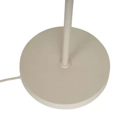 QAZQA Stehlampen|Wohnzimmerlampen*Retro Stehleuchte Beige mit mattiertem Glas - Fedde