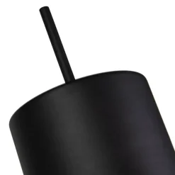 QAZQA Schlafzimmerlampen|Esszimmerlampen*Retro Stehleuchte schwarz verstellbar - Chappie