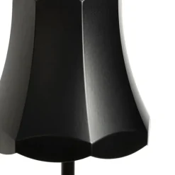 QAZQA Gartenbeleuchtung|Led-Außenleuchten*Retro Tischleuchte Schwarz wiederaufladbar IP44 - Granny