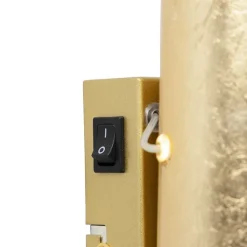 Paul Neuhaus Küchenlampen|Led-Wandleuchten*Retro Wandlampe Blattgold inkl. Schalter - Belle