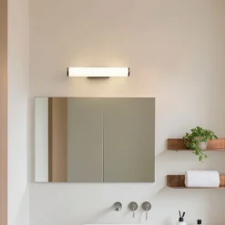 QAZQA Badezimmerlampen|Led-Wandleuchten*Retro Wandleuchte Bronze 40cm inkl. LED IP44 - Coco