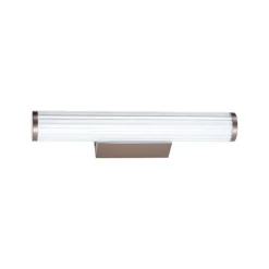 QAZQA Badezimmerlampen|Led-Wandleuchten*Retro Wandleuchte Bronze 40cm inkl. LED IP44 - Coco