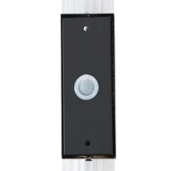 QAZQA Badezimmerlampen|Led-Wandleuchten*Retro Wandleuchte Gunmetal 40cm inkl. LED IP44 - Coco