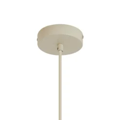 QAZQA Pendelleuchten|Wohnzimmerlampen*Retro-Hängelampe Beige mit mattiertem Glas - Fedde