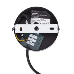 QAZQA Schlafzimmerlampen|Esszimmerlampen*Retro-Hängelampe Gold mit beigem Glas - Jina