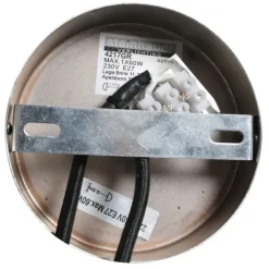 Steinhauer Pendelleuchten|Wohnzimmerlampen*Retro-Hängelampe Grün Rund - Halo Cirque