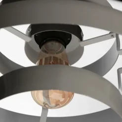 Steinhauer Pendelleuchten|Wohnzimmerlampen*Retro-Hängelampe Grün Rund - Halo Cirque