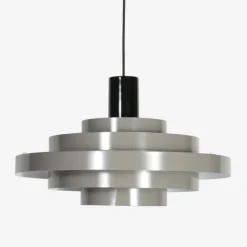 Steinhauer Pendelleuchten|Wohnzimmerlampen*Retro-Hängelampe Grün Rund - Halo Cirque