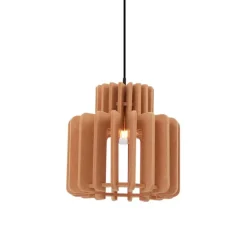 QAZQA Pendelleuchten|Wohnzimmerlampen*Retro-Hängelampe Orange - Felt