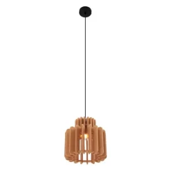 QAZQA Pendelleuchten|Wohnzimmerlampen*Retro-Hängelampe Orange - Felt