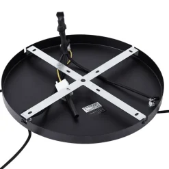 QAZQA Pendelleuchten|Wohnzimmerlampen*Retro-Hängelampe schwarz mit grünem Glas 3-flammig - Denise