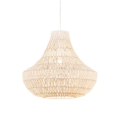 Kinder QAZQA Kinderzimmerlampen|Pendelleuchten*Retro-Hängelampe weiß 50 cm - Lina Cono 50