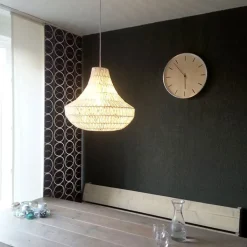 Kinder QAZQA Kinderzimmerlampen|Pendelleuchten*Retro-Hängelampe weiß 50 cm - Lina Cono 50