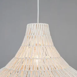 Kinder QAZQA Kinderzimmerlampen|Pendelleuchten*Retro-Hängelampe weiß 50 cm - Lina Cono 50