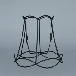 QAZQA Pendelleuchten|Wohnzimmerlampen*Retro-Hängeleuchte schwarz 3-flammig - Granny Frame