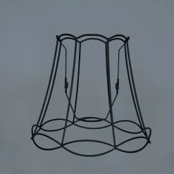 QAZQA Pendelleuchten|Wohnzimmerlampen*Retro-Hängeleuchte schwarz 3-flammig - Granny Frame