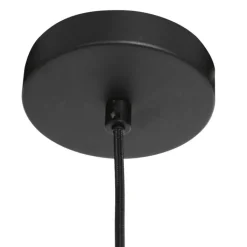 Anne Light & Home Pendelleuchten|Wohnzimmerlampen*Retro-Pendelleuchte Schwarz und Gold mit Glas-Innenleben - Flinter