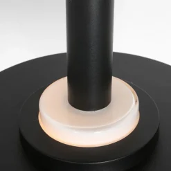 Anne Light & Home Pendelleuchten|Wohnzimmerlampen*Retro-Pendelleuchte Schwarz und Gold mit Glas-Innenleben - Flinter