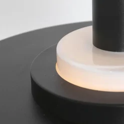 Anne Light & Home Pendelleuchten|Wohnzimmerlampen*Retro-Pendelleuchte Schwarz und Gold mit Glas-Innenleben - Flinter