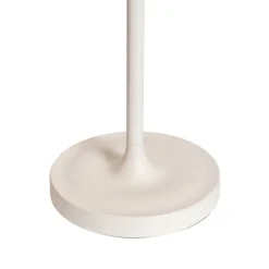 QAZQA Gartenbeleuchtung|Led-Außenleuchten*Retro-Tischleuchte wiederaufladbar IP44 Cremeweiß - Granny