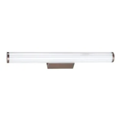 QAZQA Badezimmerlampen|Led-Wandleuchten*Retro-Wandleuchte Bronze 60,4 cm inkl. LED IP44 - Coco