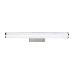 QAZQA Badezimmerlampen|Led-Wandleuchten*Retro-Wandleuchte Gunmetal 60,4 cm inkl. LED IP44 - Coco