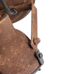 QAZQA Deckenstrahler|Aufbaustrahler*Robuster Spot rost 2-flammig - Sorra